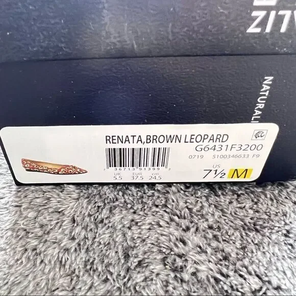 NWT Naturalizer Renata Pointed Flats in Leopard Print 7.5 - Picture 6 of 7